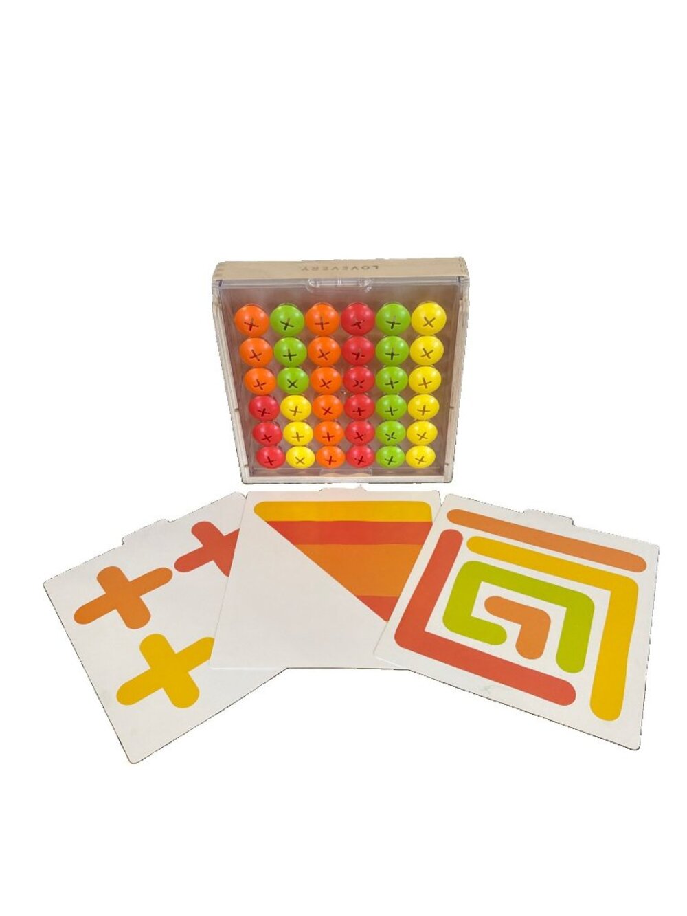 Lovevery Mosaic Button Board from Companion Play Kit 22-24 Months COMPLETE